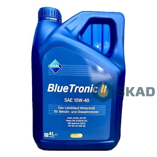 Моторна олива Aral BlueTronic II 10W-40, 4л