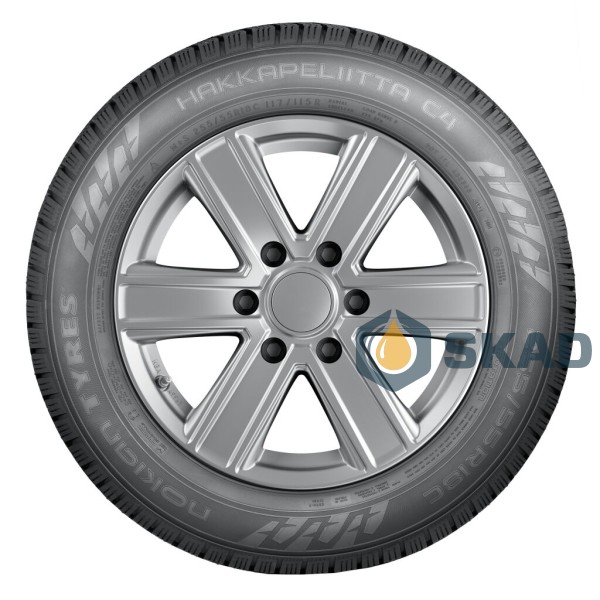Nokian Hakkapeliitta C4 225/65 R16C 112/110R (Шип)