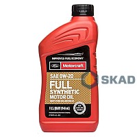 Motorcraft Ford Full Synthetic Motor Oil 0W-20, 946 ml