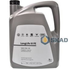 VAG Longlife III FE 0W-30, 5 л.