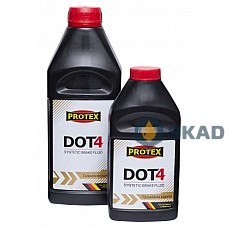 Тормозна рідина ДОТ-4 PROTEX, 500мл