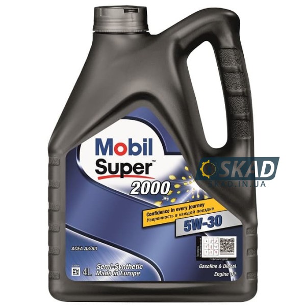 Mobil Super 2000 x1 5W-30 4л 155317