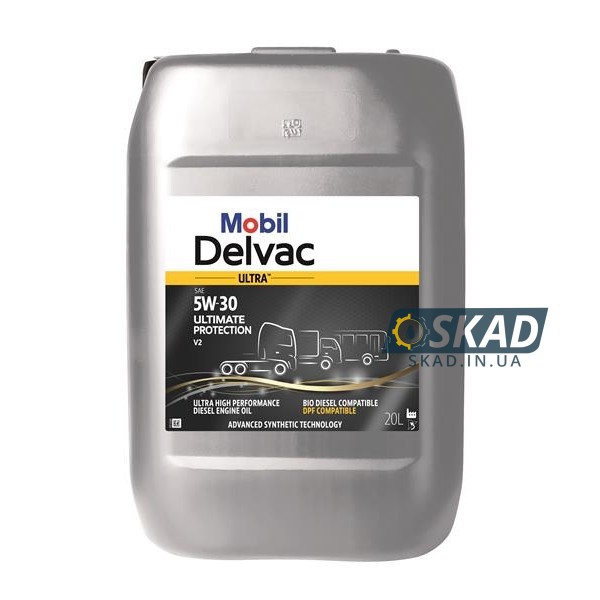 Mobil Delvac Ultra 5W-30 Ultimate Protection V2 20 л. 157419