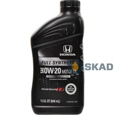 Honda Full Synthetic SP/GF-6 0W-20, 946 мл.