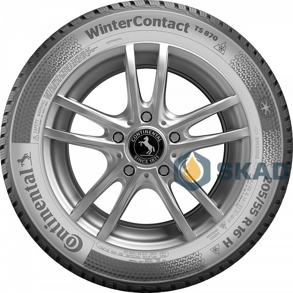 Зимові шини Continental WinterContact TS 870 205/55 R16 91H con571