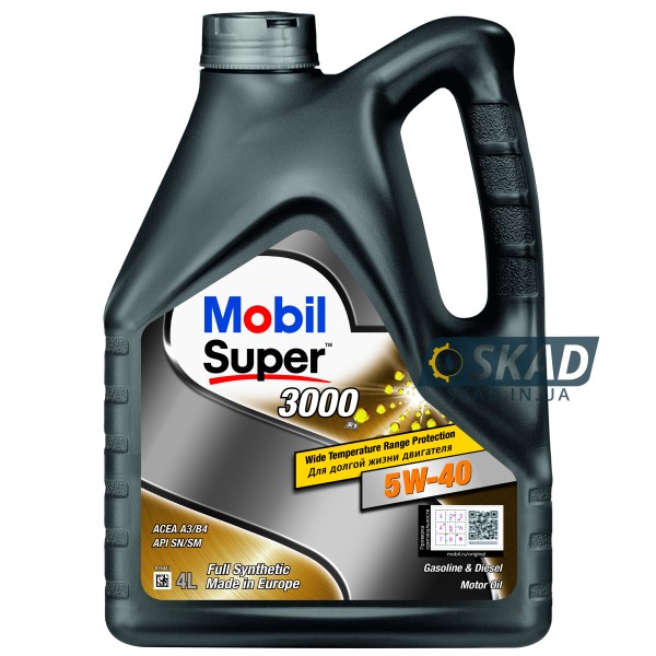 Mobil Super 3000 X1 5W-40 4л