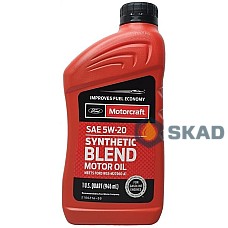 Motorcraft Ford Synthetic Blend Motor Oil 5W-20, 946 мл