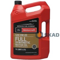 Ford Motorcraft Full Synthetic Motor Oil 0W-20, 4.73 л.
