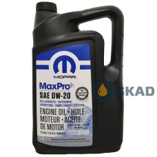 Mopar MaxPro+ SAE 0W-20 Engine Oil SP/GF-6A, 5 л.